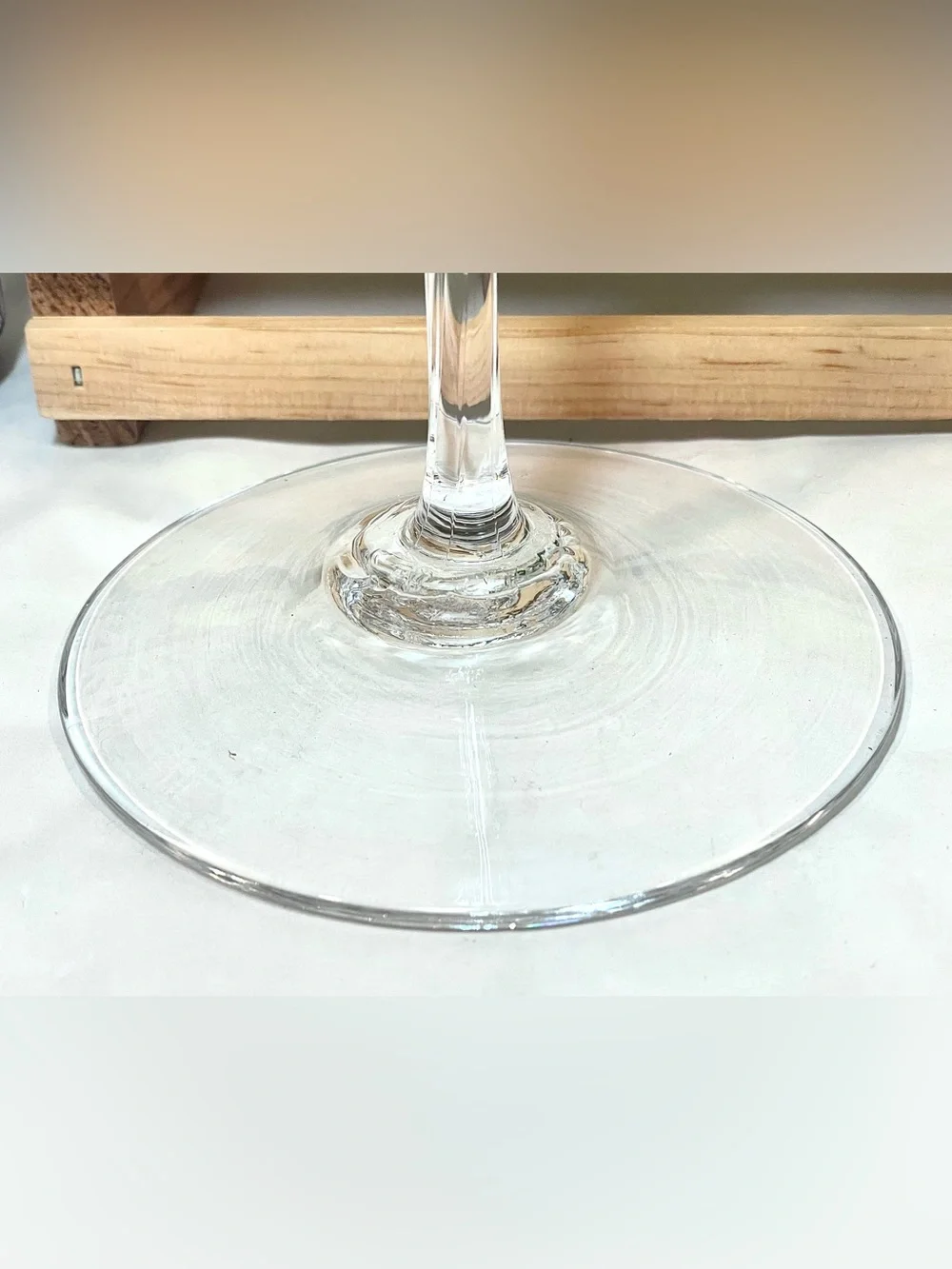 Vintage Steuben- or Empoli-Style Amber-Tinted Tall Compote Candle Holder Art